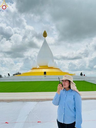 ภาพ No.211287:วันเสาร์ที่ 15 มีนาคม พ.ศ. 2568  การเตรียมงานของเจ้าหน้าที่ เพื่องานฉลองปทุมเจดีย์ ณ ศูนย์อบรมเยาวชนปัตตานี