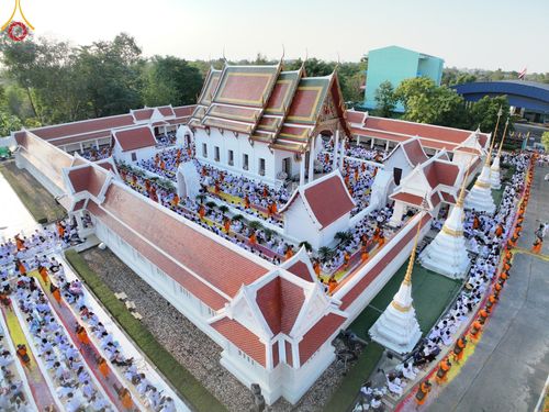 ภาพ No.113250:พิธีต้อนรับพระธรรมยาตรา ปีที่ 12 วันที่ 15 มกราคม พ.ศ. 2567 ณ วัดโบสถ์บน จ.นนทบุรี