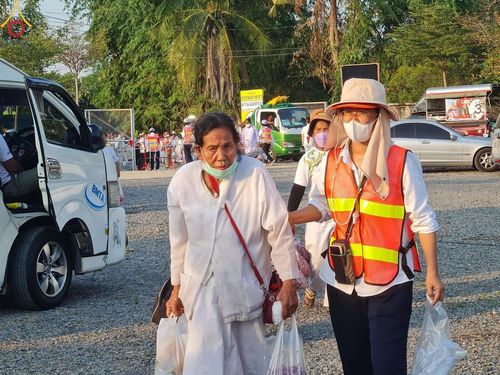 ภาพ No.113550:V.12 พลังหมู่ การเตรียมงาน เก็บงาน การรับบุญของเจ้าหน้าที่หน่วยงานต่างๆ เพื่อโครงการธรรมยาตรา ปีที่ 12 ระหว่างวันที่ 2 - 31 มกราคม พ.ศ. 2567