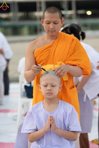 ภาพ No.132794:พิธีปลงผมยุวธรรมทายาท รุ่นที่ 32 มัชฌิมธรรมทายาท รุ่นที่ 28 ณ ลานธรรม วัดพระธรรมกาย วันเสาร์ที่ 30 มีนาคม พ.ศ. 2567