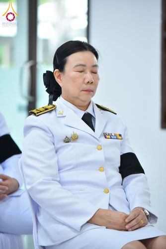 ภาพ No.280695:วันศุกร์ที่ 12 ธันวาคม พ.ศ.2568 พิธีบำเพ็ญกุศลปัญญาสมวาร (50 วัน) อุทิศถวายพระราชกุศลแด่ “พระพันปีหลวง” ณ วัดพระธรรมกาย