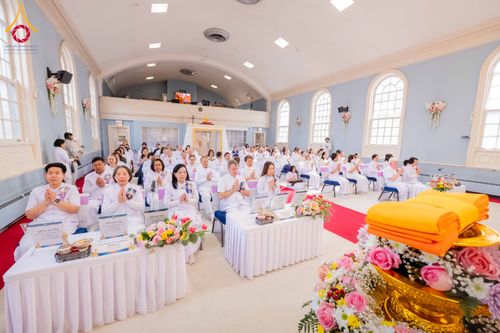 ภาพ No.318986:วันที่ 29 มีนาคม พ.ศ.2569 พิธีทอดผ้าป่าวัดพระธรรมกาย 20 ศูนย์สาขา และการประชุมภาคพื้นอเมริกา ไตรมาสที่ 1/2569 วัดพระธรรมกายชิคาโก ประเทศสหรัฐอเมริกา