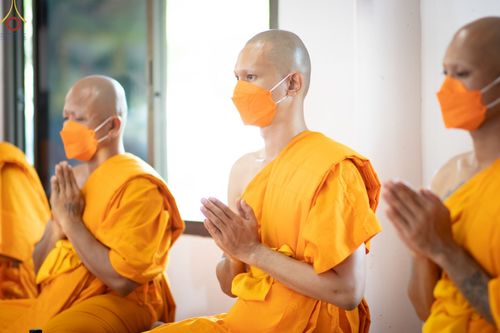 ภาพ No.66392:พิธีอุปสมบทวัดวรนายกรังสรรค์เจติยบรรพตาราม อ.บางปะหัน จ.พระนครศรีอยุธยา รับบุญจัดงานโดยศูนย์อบรมเยาวชนบางปะหัน และสำนักศรัทธาภิบาล เมื่อวันที่ 7 ธันวาคม พ.ศ. 2565