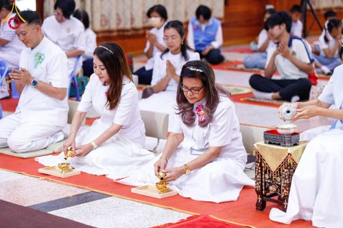 ภาพ No.200119:พิธีทอดผ้าป่าทำนุบำรุงศาสนสถาน ณ วัดบางไผ่นารถ ตำบลบางไทรป่า อำเภอบางเลน จังหวัดนครปฐม ในโครงการธรรมยาตรา กตัญญูบูชา มหาปูชนียาจารย์ พระมงคลเทพมุนี(สด จนฺทสโร) พระผู้ปราบมาร อนุสรณ์สถาน 7 แห่ง ปีที่ 13 วันที่ 22 มกราคม พ.ศ. 2568