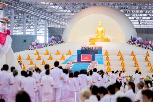 ภาพ No.244022:วันอาทิตย์ที่ 7 กันยายน พ.ศ. 2568 พิธีทอดผ้าป่าสมทบกฐินวัดพระธรรมกาย และสมทบกฐิน 30,000 วัดทั่วไทย ครั้งที่ 2 ณ ห้องแก้วสารพัดนึก 1 วัดพระธรรมกาย