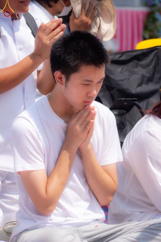 ภาพ No.129098:พระธรรมยาตราเดินธรรมยาตรา ณ ชุมชนรอบศูนย์ปฏิบัติธรรมภาคใต้ อ.บางกล่ำ จ.สงขลา วันที่ 10 มีนาคม พ.ศ. 2567