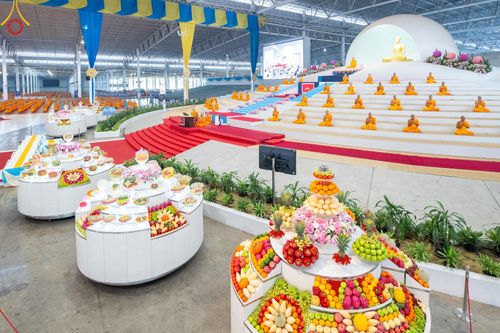 ภาพ No.205950:พิธีตักบาตร และ พิธีบูชาข้าวพระ ในวันอาทิตย์ต้นเดือน 2 กุมภาพันธ์ พ.ศ. 2568 ณ สภาธรรมกายสากล วัดพระธรรมกาย