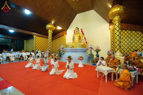 ภาพ No.210762:วันพฤหัสบดีที่ 13 มีนาคม พ.ศ. 2568  สมโภชพระประธานอุโบสถวัดป่าอุบลแก้ว จังหวัดอุบลราชธานี