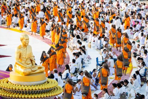 ภาพ No.116717:พิธีต้อนรับพระธรรมยาตรา ปีที่ 12 ณ อนุสรณ์สถานบางปลา จ.นครปฐม วันที่ 21 มกราคม พ.ศ. 2567