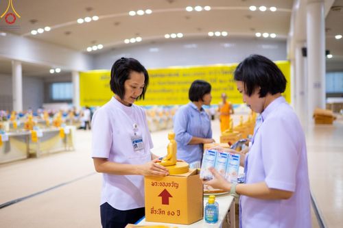 ภาพ No.60926:V.37 ยิ่งกว่าดี เพื่อ 80 ปีของพ่อ ภาพการเตรียมงานของหน่วยงานต่างๆ เพื่อพิธีฉลองอายุวัฒนมงคล 80 ปี หลวงพ่อธัมมชโย และรับถวายมหาสังฆทาน 10,000 กว่าวัดทั่วประเทศ ในวันคุ้มครองโลก วันจันทร์ที่ 22 เมษายน พ.ศ. 2567