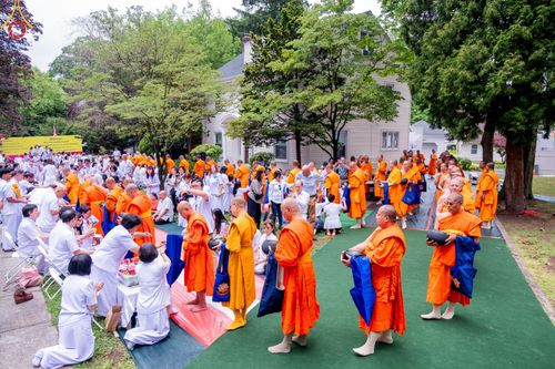 ภาพ No.144804:พิธีประดิษฐานลูกนิมิตมหาสมบัติ ผูกสีมาสถาปนาอุโบสถ บูชาธรรม ๘๐ ปี หลวงพ่อธัมมชโย วันอาทิตย์ที่ ๓๐ มิถุนายน พ.ศ. ๒๕๖๗ วัดพระธรรมกายนิวเจอร์ซี ประเทศสหรัฐอเมริกา