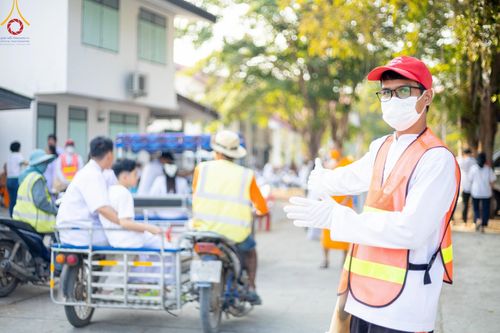 ภาพ No.113500:V.12 พลังหมู่ การเตรียมงาน เก็บงาน การรับบุญของเจ้าหน้าที่หน่วยงานต่างๆ เพื่อโครงการธรรมยาตรา ปีที่ 12 ระหว่างวันที่ 2 - 31 มกราคม พ.ศ. 2567