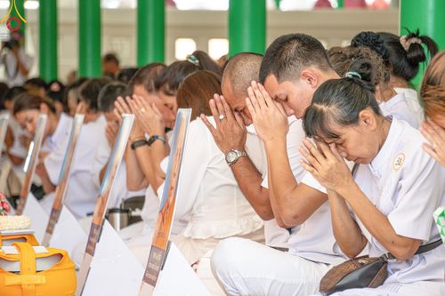 ภาพ No.141517:พิธีบรรพชาอุปสมบท โครงการอุปสมบทหมู่รุ่นผู้บริหาร รุ่นที่ 14 โครงการอุปสมบทหมู่ธรรมทายาท ระดับอุดมศึกษา รุ่นที่ 51 ภาคฤดูฝน ณ โบสถ์พระไตรปิฎก วัดพระธรรมกาย ในวันเสาร์ที่ 15 มิถุนายน พ.ศ. 2567