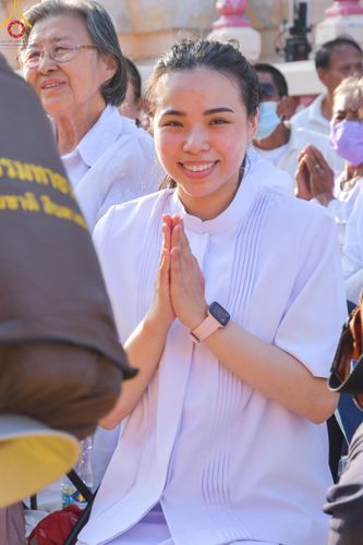 ภาพ No.113289:พิธีต้อนรับพระธรรมยาตรา ปีที่ 12 วันที่ 15 มกราคม พ.ศ. 2567 ณ วัดโบสถ์บน จ.นนทบุรี
