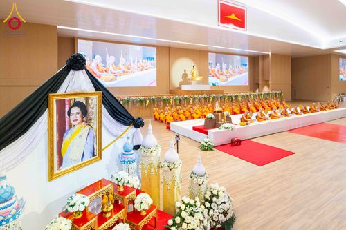 ภาพ No.306485:วันที่ 31 มกราคม พ.ศ. 2569  พิธีบำเพ็ญกุศล 100 วัน เพื่ออุทิศถวายแด่  สมเด็จพระนางเจ้าสิริกิติ์ พระบรมราชินีนาถ พระบรมราชชนนีพันปีหลวง ณ ห้องแก้วสารพัดนึก2 วัดพระธรรมกาย ปทุมธานี