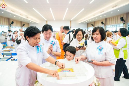 ภาพ No.128951:พิธีทอดผ้าป่าฉลองมหารัตนเจดีย์สิริปทุมสวรรค์ ณ ศูนย์ปฏิบัติธรรมภาคใต้ อ.บางกล่ำ จ.สงขลา วันที่ 10 มีนาคม พ.ศ. 2567