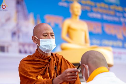 ภาพ No.130371:Photo Story ปฐมบรรพชาชาวพุทธมาร์มา Episode 3/5 วันที่ 9 กุมภาพันธ์ พ.ศ. 2567 ในโครงการบรรพชาสามเณร ครั้งแรกของชาวพุทธมาร์มา บังกลาเทศ ณ วัดธัมจักร อรัญกุฏิ เมืองรัมการ์ คาร์กาชารี บังกลาเทศ