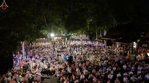 ภาพ No.156474:วัดพุทธบาหลีและวัดพระธรรมกาย จัดปฏิบัติธรรมนานาชาติ 1,151 คนจาก 78 ประเทศ ใน "วันสันติภาพสากล" ณ บาหลี อินโดนีเซีย วันเสาร์ที่ 21 กันยายน พ.ศ. 2567 เวลา 16.00-21.00 น. ณ พิพิธภัณฑ์ ARMA เมืองอูบุด จังหวัดบาหลี ประเทศอินโดนีเซีย