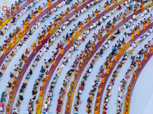 ภาพ No.116715:พิธีต้อนรับพระธรรมยาตรา ปีที่ 12 ณ อนุสรณ์สถานบางปลา จ.นครปฐม วันที่ 21 มกราคม พ.ศ. 2567