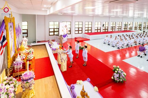 ภาพ No.227176:วันอังคารที่ 3 มิถุนายน พ.ศ. 2568 นายอำเภอคลองหลวง นำพสกนิกรรวมใจภักดิ์ สมเด็จพระนางเจ้าฯ พระบรมราชินี เนื่องในโอกาสวันเฉลิมพระชนมพรรษา ณ อาคารปลูกศรัทธา 2 วัดพระธรรมกาย อ.คลองหลวง จ.ปทุมธานี