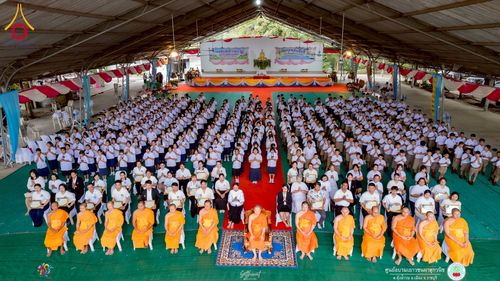 ภาพ No.271268:วันที่ 18 พฤศจิกายน พ.ศ. 2568 รวมพลังเด็กดี V-Star ผู้นำฟื้นฟูศีลธรรมโลก ประจำปี 2568 จังหวัดราชบุรี ณ ศูนย์อบรมเยาวชนผาสุกวนิช