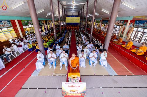 ภาพ No.199605:พิธีทอดผ้าป่าทำนุบำรุงศาสนสถาน ณ วัดศิลามูล ตำบลหินมูล อำเภอบางเลน จังหวัดนครปฐม ในโครงการธรรมยาตรา กตัญญูบูชา มหาปูชนียาจารย์ พระมงคลเทพมุนี(สด จนฺทสโร) พระผู้ปราบมาร อนุสรณ์สถาน 7 แห่ง ปีที่ 13 วันที่ 21 มกราคม พ.ศ. 2568