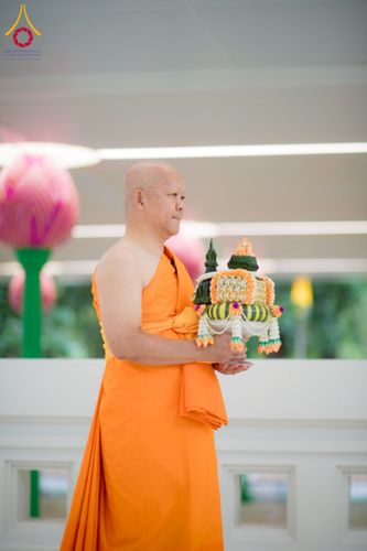 ภาพ No.223665:วันที่ 11 พฤษภาคม พ.ศ. 2568 พิธีบรรพชาของอุบาสก พิสิทธิ์ หมื่นแกล้ว  ณ วัดพระธรรมกาย