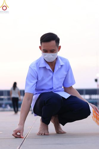 ภาพ No.122487:V.23 อีกนิด การเตรียมงาน เก็บงาน การรับบุญของเจ้าหน้าที่หน่วยงานต่างๆ เพื่อโครงการธรรมยาตรา ปีที่ 12 ระหว่างวันที่ 2 - 31 มกราคม พ.ศ. 2567