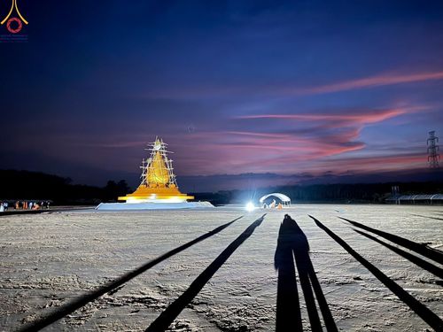 ภาพ No.127544:V.31 ทุ่มเทเพื่อบางกล่ำ การเตรียมงานของเจ้าหน้าที่หน่วยงานต่างๆ  เพื่องานธรรมยาตราอัญเชิญพระบรมสารีริกธาตุ ประดิษฐาน ณ มหารัตนเจดีย์สิริปทุมสวรรค์ (เจดีย์อริยพุทธะ 5 พระองค์) ณ ศูนย์ปฏิบัติธรรมภาคใต้ อ.บางกล่ำ จ.สงขลา ระหว่างวันที่ 9-10 มีนาคม พ.ศ. 2567