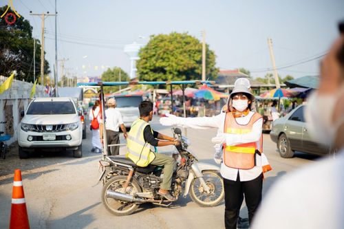 ภาพ No.113498:V.12 พลังหมู่ การเตรียมงาน เก็บงาน การรับบุญของเจ้าหน้าที่หน่วยงานต่างๆ เพื่อโครงการธรรมยาตรา ปีที่ 12 ระหว่างวันที่ 2 - 31 มกราคม พ.ศ. 2567