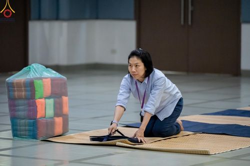 ภาพ No.60615:V.38 ทุ่มพลังเพื่อพ่อครบ 80 ปี ภาพการเตรียมงานของหน่วยงานต่างๆ เพื่อพิธีฉลองอายุวัฒนมงคล 80 ปี หลวงพ่อธัมมชโย และรับถวายมหาสังฆทาน 10,000 กว่าวัดทั่วประเทศ ในวันคุ้มครองโลก วันจันทร์ที่ 22 เมษายน พ.ศ. 2567