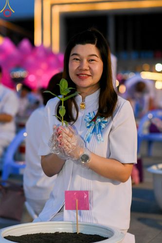 ภาพ No.160514:พิธีปลูกต้นทรัพย์บานชื่น ณ ลานธรรม พระมหาธรรมกายเจดีย์ วัดพระธรรมกาย จ.ปทุมธานี วันพฤหัสบดีที่ 10 ตุลาคม พ.ศ. 2567
