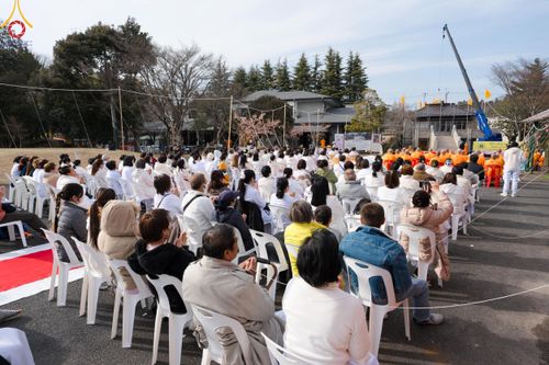 ภาพ No.132268:พิธีประดิษฐานยอดอุโบสถ บูชาธรรม 80 ปี หลวงพ่อธัมมชโย ณ วัดพระธรรมกายโทชิหงิ ประเทศญี่ปุ่น วันอาทิตย์ที่ 24 มีนาคม พ.ศ. 2567