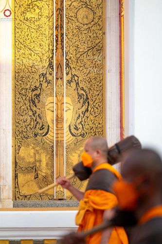 ภาพ No.110483:พิธีต้อนรับพระธรรมยาตรา ในโครงการธรรมยาตรากตัญญูบูชา มหาปูชนียาจารย์ พระมงคลเทพมุนี(สด จนฺทสโร) พระผู้ปราบมาร อนุสรณ์สถาน 7 แห่ง ปีที่ 12 วันที่ 11 มกราคม พ.ศ. 2567 ณ อนุสรณ์สถานลำดับที่ 3 สถานที่เกิดใหม่ในเพศสมณะ วัดสองพี่น้อง จ.สุพรรณบุรี