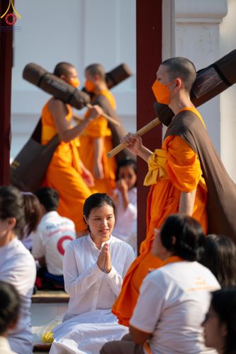 ภาพ No.113322:พิธีต้อนรับพระธรรมยาตรา ปีที่ 12 วันที่ 15 มกราคม พ.ศ. 2567 ณ วัดโบสถ์บน จ.นนทบุรี