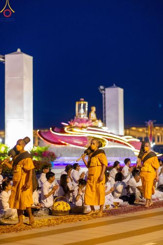 ภาพ No.120530:พิธีต้อนรับพระธรรมยาตรา ในโครงการธรรมยาตรา กตัญญูบูชา มหาปูชนียาจารย์ พระมงคลเทพมุนี(สด จนฺทสโร) พระผู้ปราบมาร อนุสรณ์สถาน 7 แห่ง ปีที่ 12 วันที่ 28 มกราคม พ.ศ. 2567 ณ วัดพระธรรมกาย จ.ปทุมธานี (ชุดที่ 2)