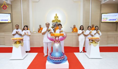 ภาพ No.327620:วันอาทิตย์ที่ 3 พฤษภาคม พ.ศ. 2569 พิธีบูชาข้าวพระและทอดผ้าระบบไฟฟ้า สุขพิมาน ศูนย์ปฏิบัติธรรมพัทลุง