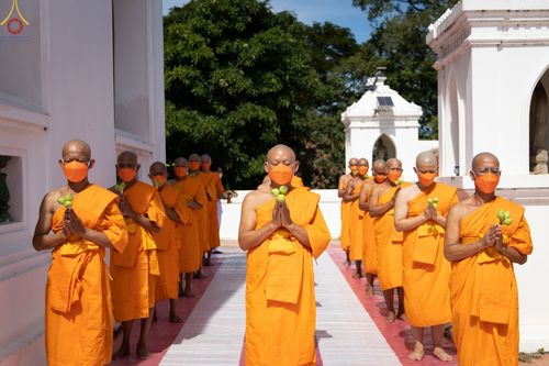 ภาพ No.66320:พิธีอุปสมบทวัดวรนายกรังสรรค์เจติยบรรพตาราม อ.บางปะหัน จ.พระนครศรีอยุธยา รับบุญจัดงานโดยศูนย์อบรมเยาวชนบางปะหัน และสำนักศรัทธาภิบาล เมื่อวันที่ 7 ธันวาคม พ.ศ. 2565