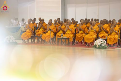 ภาพ No.308364:วันที่ 1  กุมภาพันธ์ พ.ศ. 2569 พิธีบูชาข้าวพระอาทิตย์ต้นเดือน ณ สภาธรรมกายสากล วัดพระธรรมกาย