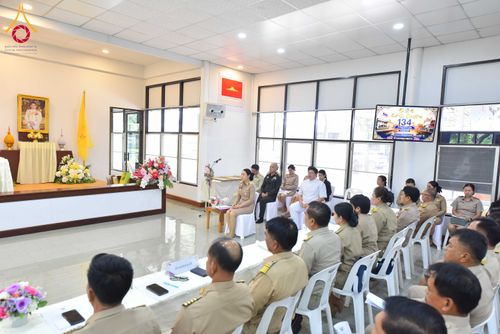 ภาพ No.344117:วันจันทร์ที่ 10 สิงหาคม พ.ศ. 2569  วัดพระธรรมกาย มูลนิธิธรรมกาย และคณะศิษย์ฯ ร่วมส่งแรงใจ “นักปกครองท้องที่ของประชาชน” เนื่องในวันกำนัน ผู้ใหญ่บ้าน 2569 พร้อมร่วมยินดีรางวัลแห่งความภาคภูมิใจของชาวอำเภอคลองหลวง