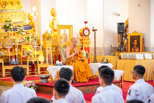 ภาพ No.289030:วันพุธที่ 17 ธันวาคม พ.ศ.2568 กิจกรรมเยาวชนไทยรวมใจทำความดี "เด็กดีมหานคร ต้นแบบด้านศีลธรรม" แข่งขันสอบตอบปัญหาศีลธรรมในพระพุทธศาสนา ครั้งที่ 7 และวันรวมพลังเด็กดี V-Star ประจำปี 2568 ณ วัดมหาธาตุยุวราชรังสฤษฎิ์ราชวรมหาวิหาร กรุงเทพมหานคร