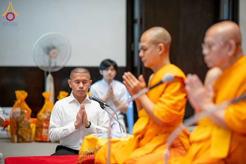 ภาพ No.340497:วันที่ 16 กรกฎาคม พ.ศ.2569 อำเภอคลองหลวงผสานเครือข่าย“บวร”ถวายเทียนพรรษาปี2569 ณ วัดพระธรรมกาย