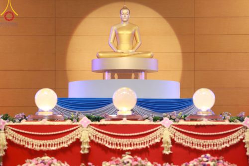 ภาพ No.86264:วันธรรมชัย ปีที่ 55 พิธีทอดผ้าป่ากฐินสมทบครั้งที่1, พิธีเจริญพุทธมนต์ ลูกนิมิตมหาสมบัติฯ พิธีจุดประทีป,พิธีฉลองชัยสวดมนต์บทธัมมจักกัปปวัตนสูตร วันอาทิตย์ที่ 27 สิงหาคม พ.ศ.2566 ณ สภาธรรมกายสากล / มหารัตนวิหารคด วัดพระธรรมกาย