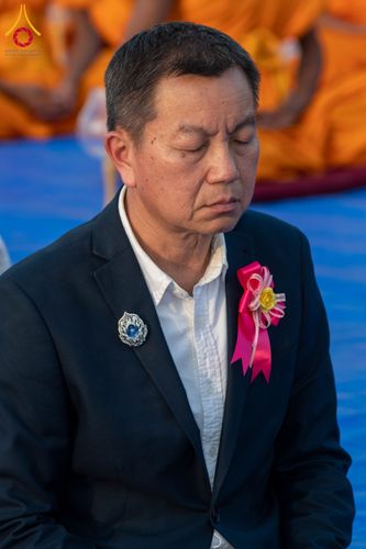 ภาพ No.132328:พิธีจุดโคมประทีปถวายเป็นพุทธบูชา ในโครงการบรรพชา 1,250 รูป ณ แดนประสูติ สวนลุมพินี ประเทศเนปาล วันที่ 17 มีนาคม พ.ศ. 2567