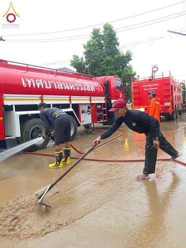 ภาพ No.159643:ฟื้นฟูเชียงราย! ปทุมธานีส่งเครื่องจักรกลสาธารณภัยลงพื้นที่อุทกภัยเร่งช่วยเหลือประชาชน วันที่ 29 กันยายน พ.ศ. 2567 ณ ลานจอดรถ P2 วัดพระธรรมกาย อ.คลองหลวง จ.ปทุมธานี