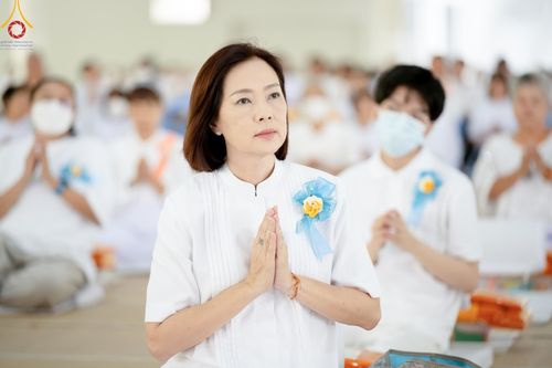 ภาพ No.58599:พิธีบุพเปตพลี ครั้งที่ 149 ร่วมอุทิศบุญแด่หมู่ญาติที่ล่วงลับไปแล้ว และสืบทอดอายุพระพุทธศาสนา วันอังคารที่ 23 เมษายน พ.ศ. 2567 (วันพระ ขึ้น 15 ค่ำ เดือน 5) ณ หอฉันคุณยายอาจารย์ฯ วัดพระธรรมกาย