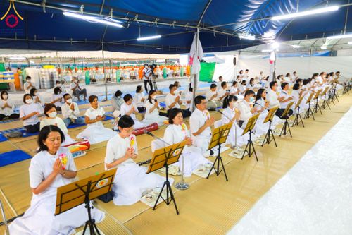 ภาพ No.116485:พิธีถวายภัตตาหารเป็นสังฆทาน แด่คณะพระธรรมยาตรา ปีที่ 12 วันที่ 22 มกราคม พ.ศ. 2567 ณ อนุสรณ์สถานบางนางแท่น จ.นครปฐม