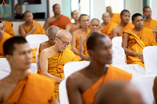 ภาพ No.236996:วันพุธที่ 6 สิงหาคม พ.ศ. 2568 ขึ้น 12 ค่ำ เดือน 5 การประชุมพระสังฆาธิการและพระนวกะ ในเขตปกครองคณะสงฆ์อำเภอเขาชัยสน  และอำเภอบางแก้ว ประจำปี ๒๕๖๘ ณ ศูนย์ปฏิบัติธรรมพัทลุง ตำบลควนขนุน อำเภอเขาชัยสน จังหวัดพัทลุง