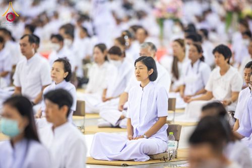 ภาพ No.126608:พิธีบูชาข้าวพระ ในวันอาทิตย์ต้นเดือนที่ 3 มีนาคม พ.ศ. 2567 ณ วัดพระธรรมกาย จ.ปทุมธานี