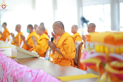 ภาพ No.97545:พิธีทอดกฐินสามัคคีเพื่อสร้างกำแพงแก้ว ณ ธุดงคสถานนครสวรรค์  วันที่ 19 พฤศจิกายน พ.ศ. 2566